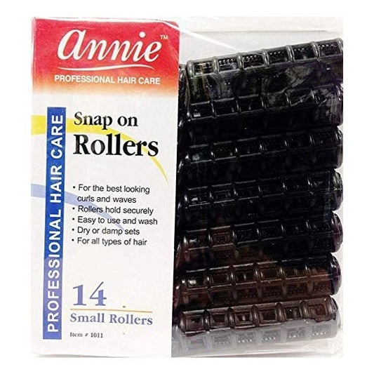 Annie Rolos Negro 1011 Pequeño 14 uds