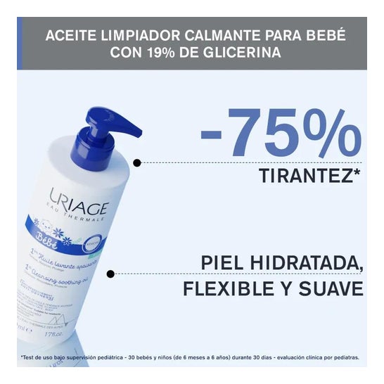 Uriage Bebé Aceite Limpiador 500ml
