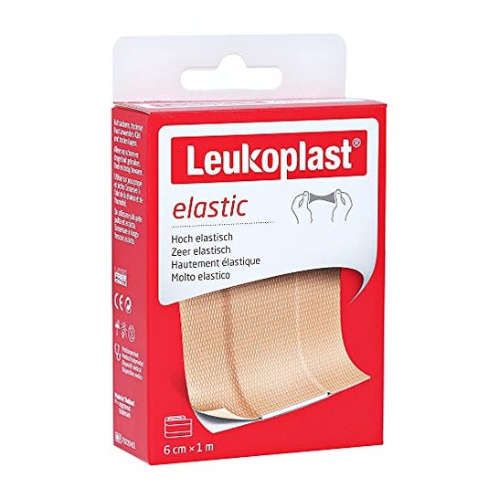 Cacerolas elásticas de Leukoplast 1Mx6Cm