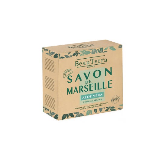 Beauterra Jabón de Marsella Aloe Vera 100 g