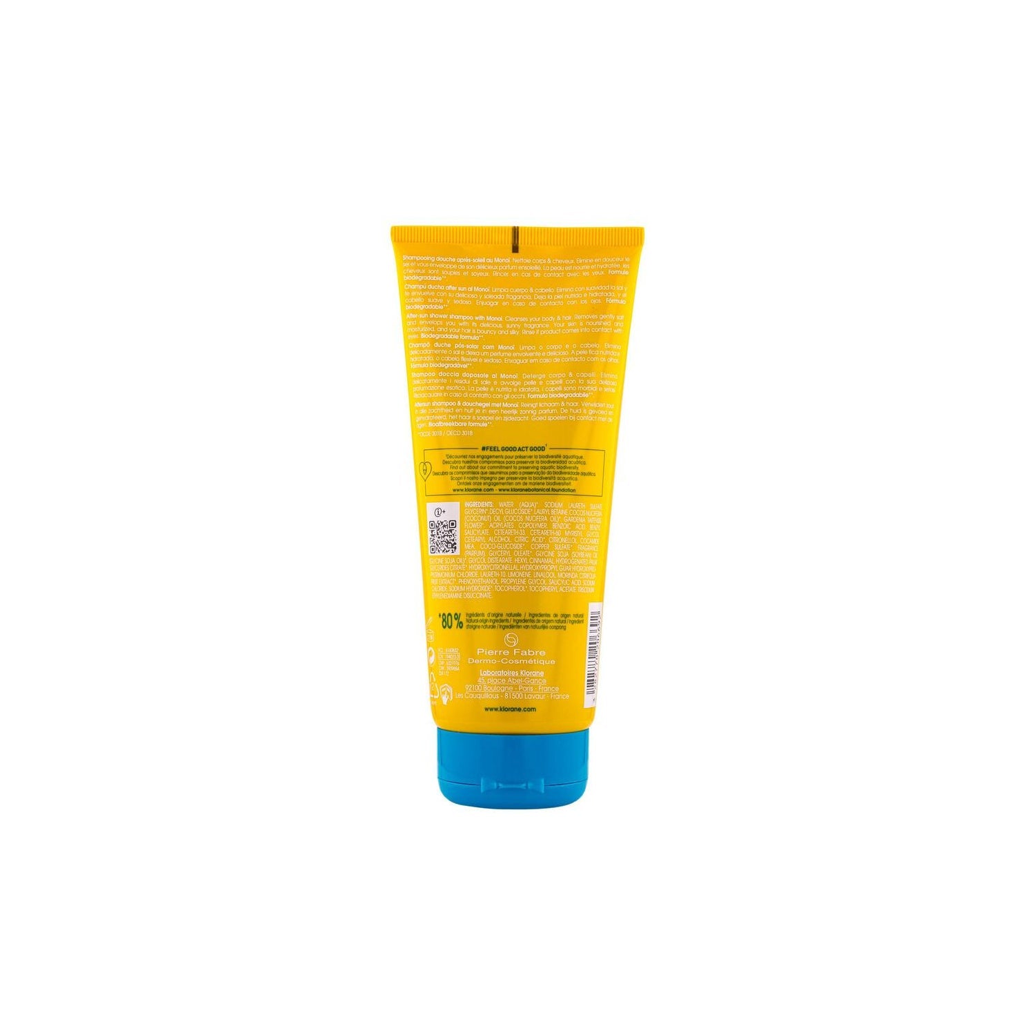 Klorane Champú Ducha After Sun 200ml