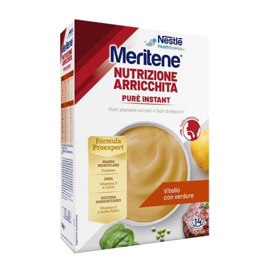 Meritene Puré Instant Ternera con Verduras Bio 1Kg