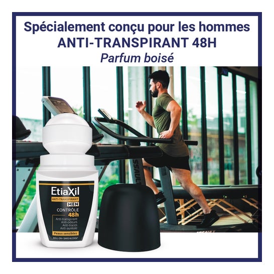 Etiaxil Anti-Transpirant Men 48h Roll-On 2x50ml