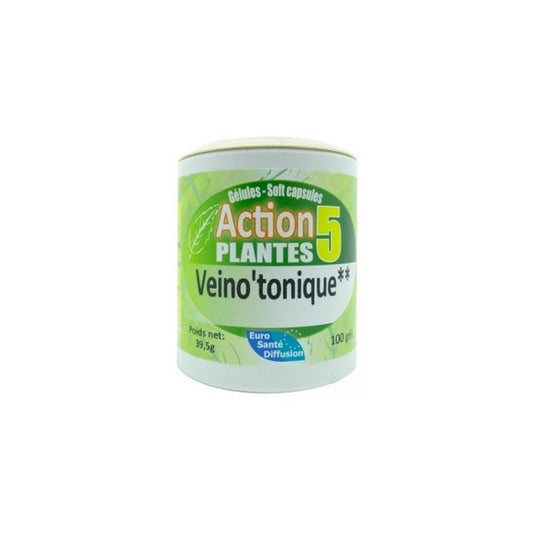 Phytofrance Veino'Tonique Action 5 Plantes 100 caps