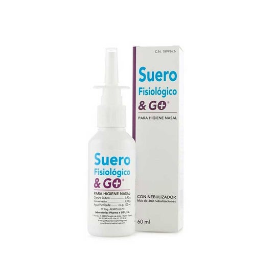 & Go Suero Fisiológico Nasal Con Nebulizador 60ml