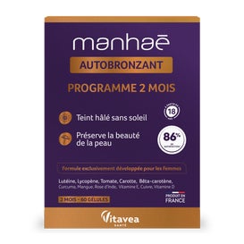 Manhaé Autobronceador 60caps