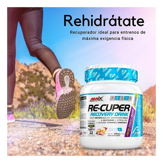 Amix Performance Re-Cuper Recovery Drink Frutas del Bosque 550g