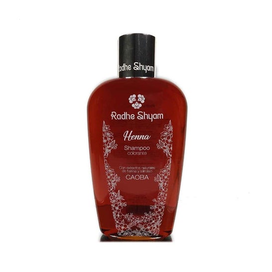 Radhe Shyam Champú Henna Color Caoba 400ml