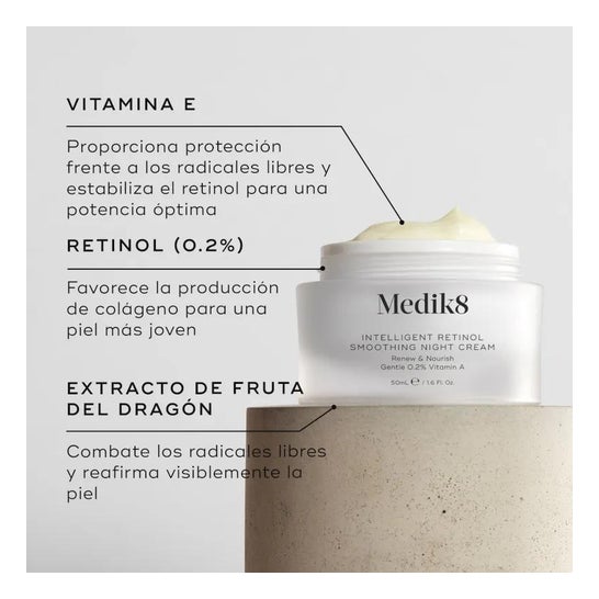 Medik8 Intelligent Retinol Smoothing Night Cream 50ml