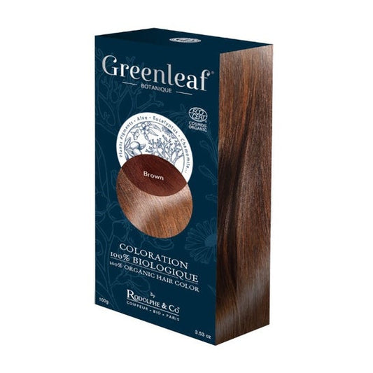 Greenleaf Botanique Tinte Bio Marrón 100 g