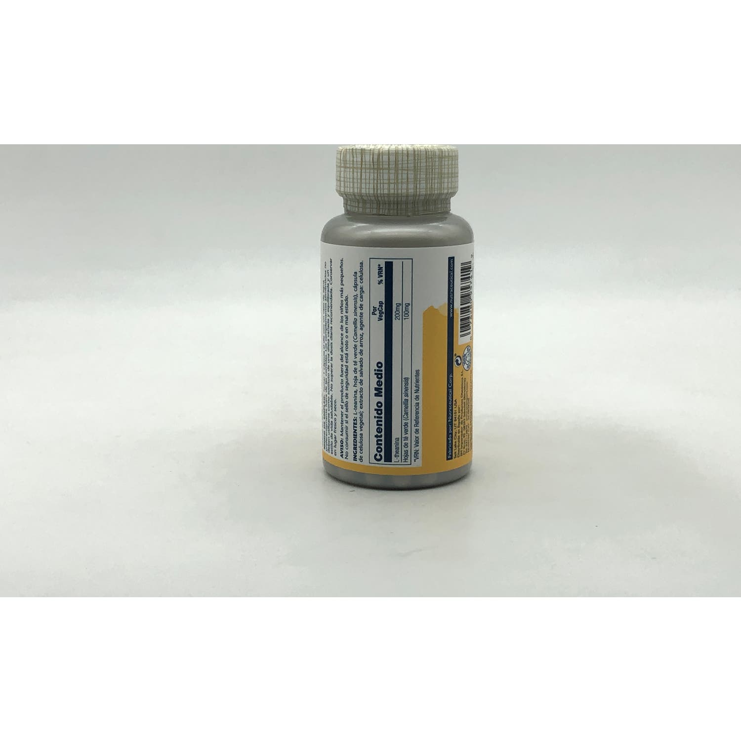 Solaray L-theanine 200mg 45cáps