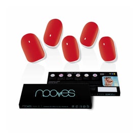 Nooves Crimson Red Premium Luxe Solid Lámina Uñas Rojo 20uds