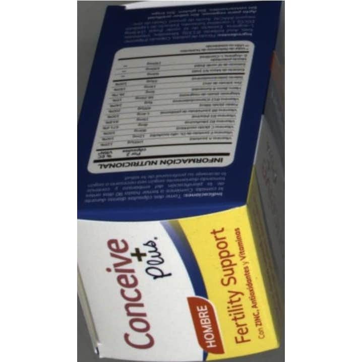 Conceive Plus Apoyo A La Fertilidad Masculina 60caps