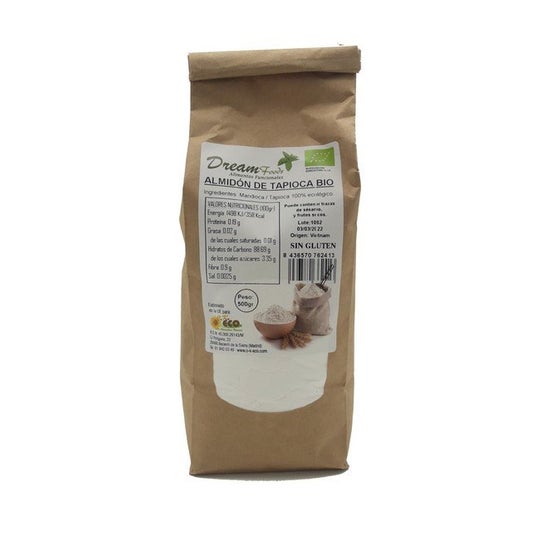 Dream Foods Almidón de Tapioca Sin gluten Bio 500 g