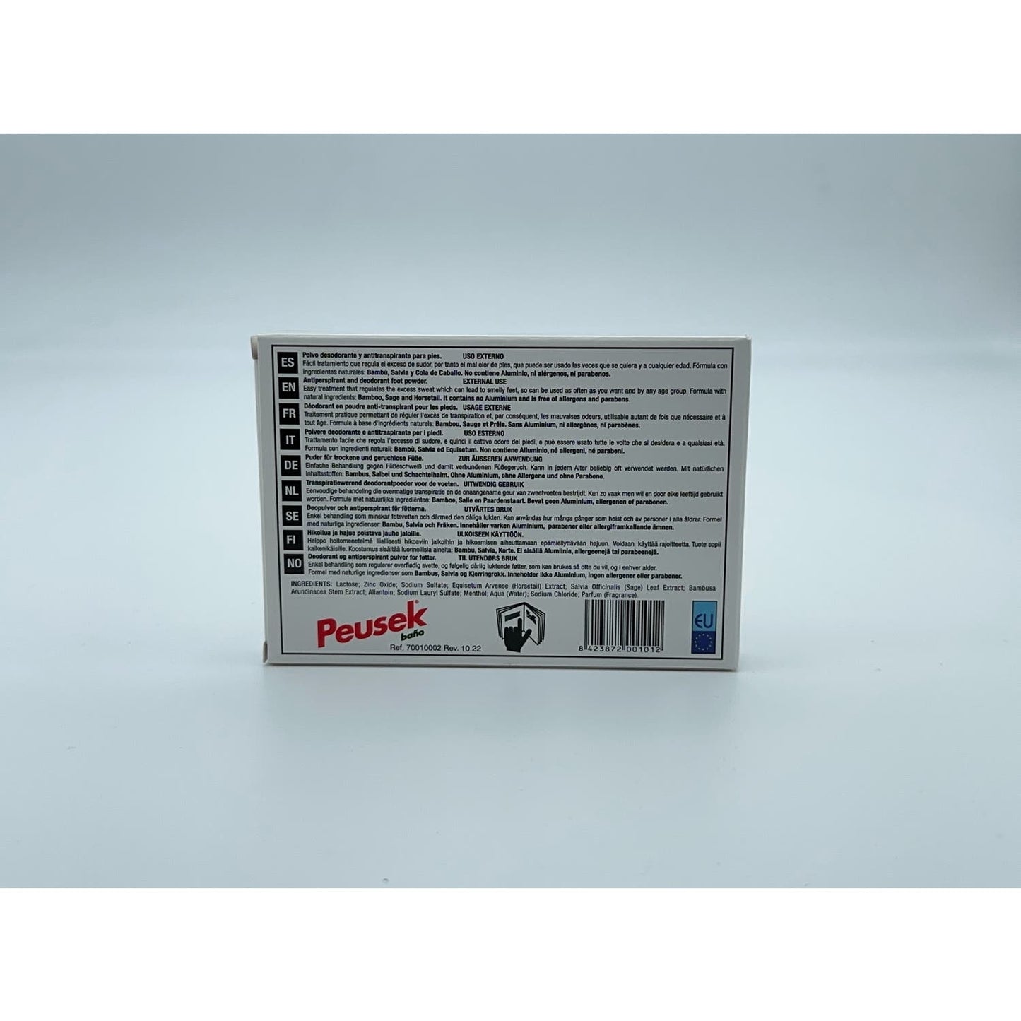 Peusek Desodorante de pies 2 sobres