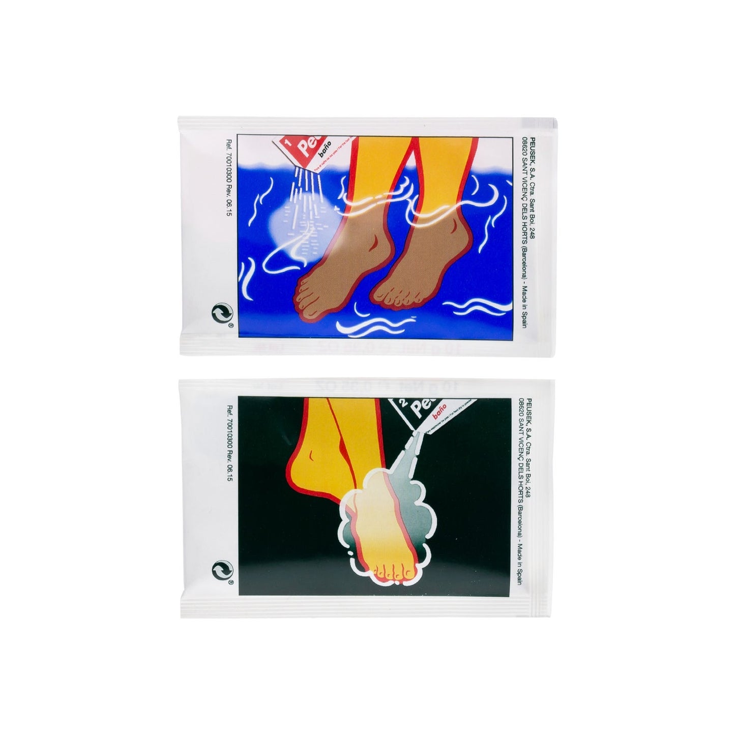 Peusek Desodorante de pies 2 sobres