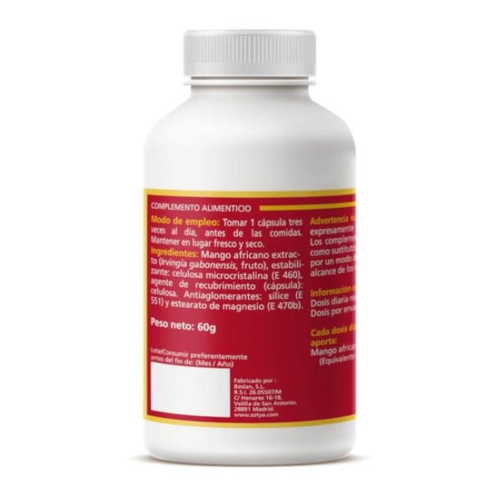 Sotya Mango Africano 500mg 120caps
