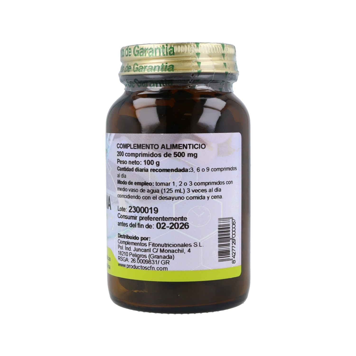 CFN Espirulina 200comp