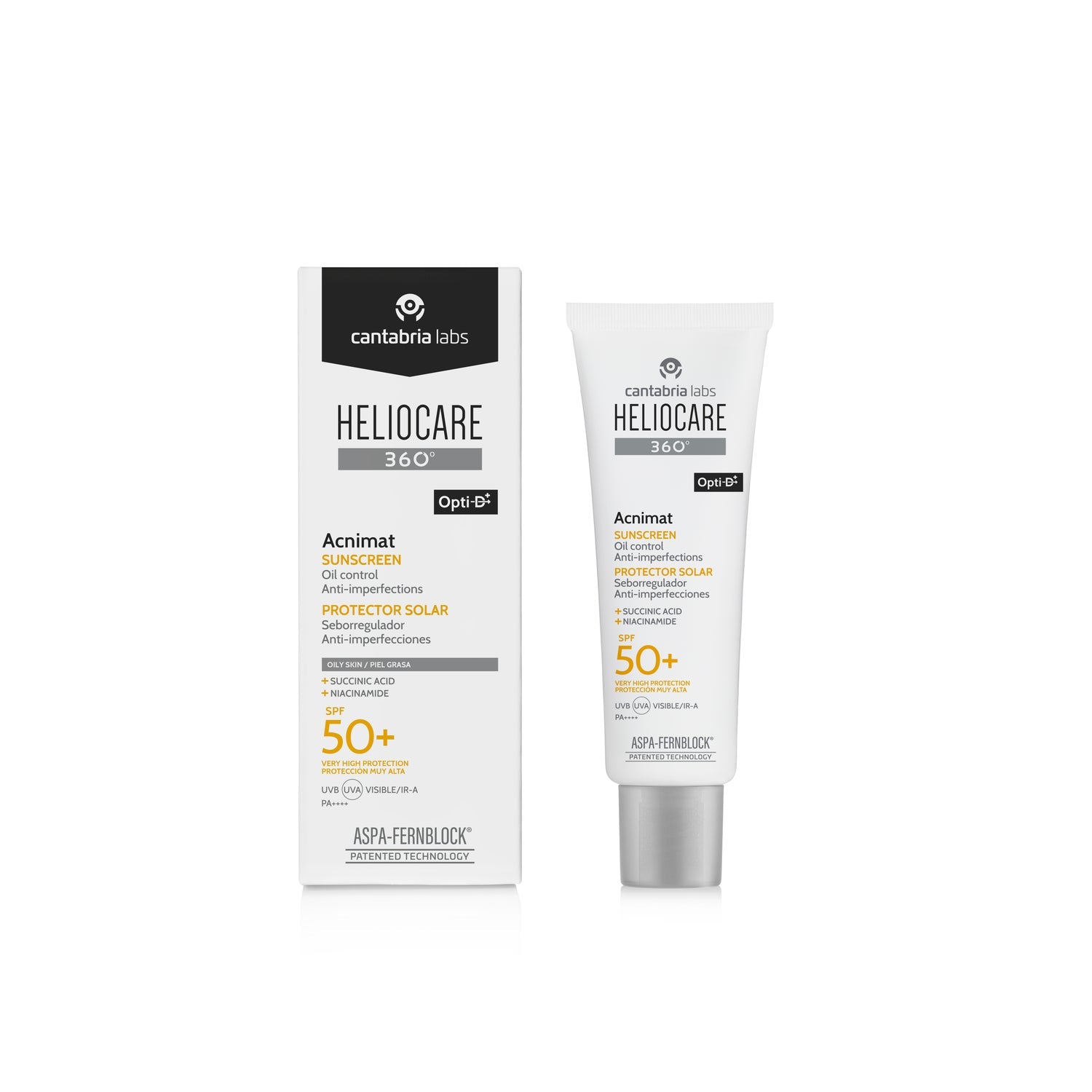 Heliocare 360º Acnimat SPF50+ 50ml
