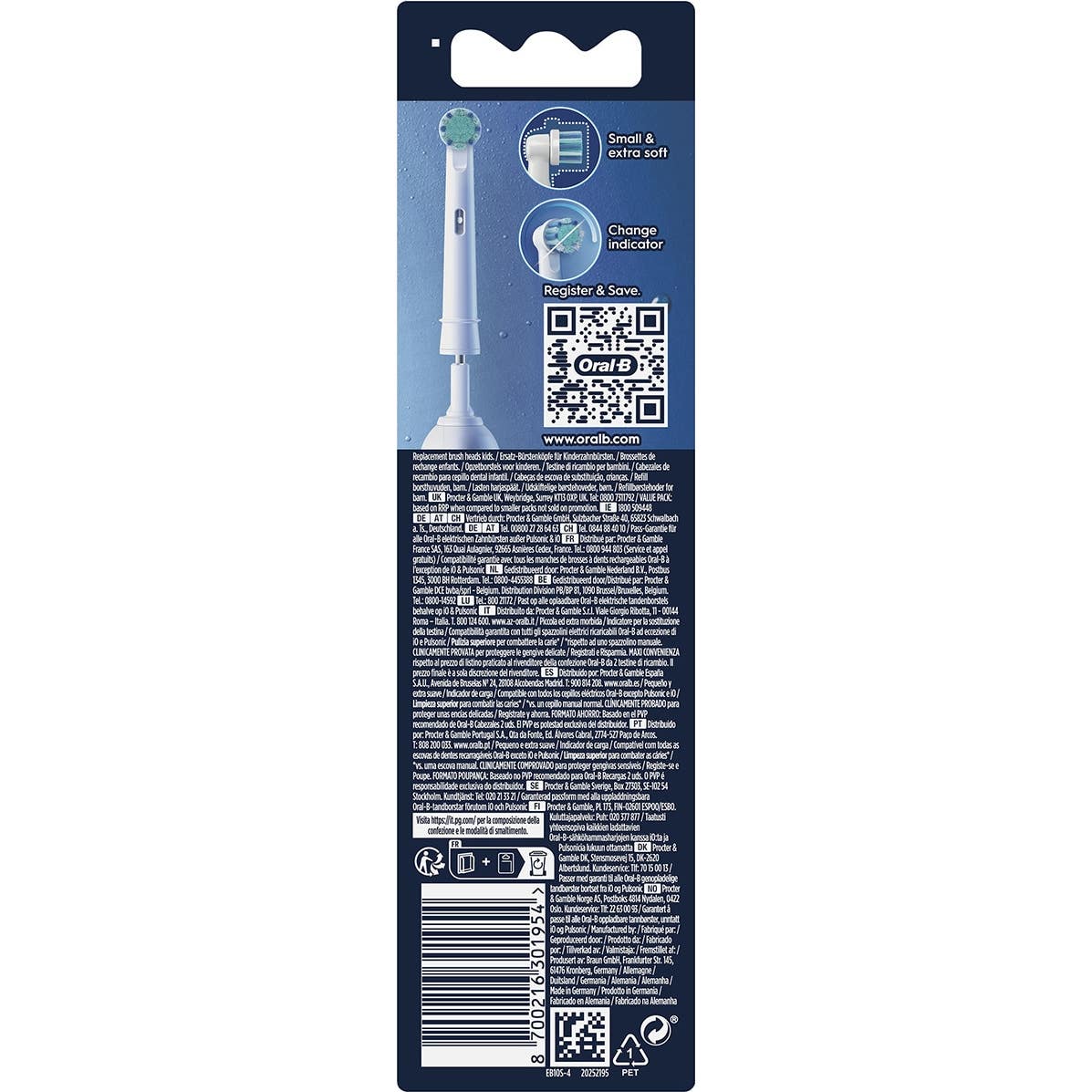 Oral-B Pro Kids 3+ Lion King Recargas 4 Unidades