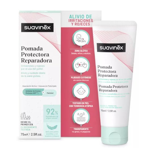 Suavinex Pomada Protectora Calmante Pantenol para Rozaduras 75ml
