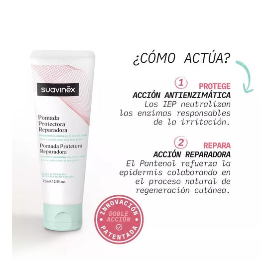 Suavinex Pomada Protectora Calmante Pantenol para Rozaduras 75ml