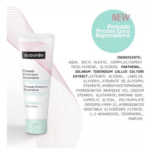 Suavinex Pomada Protectora Calmante Pantenol para Rozaduras 75ml