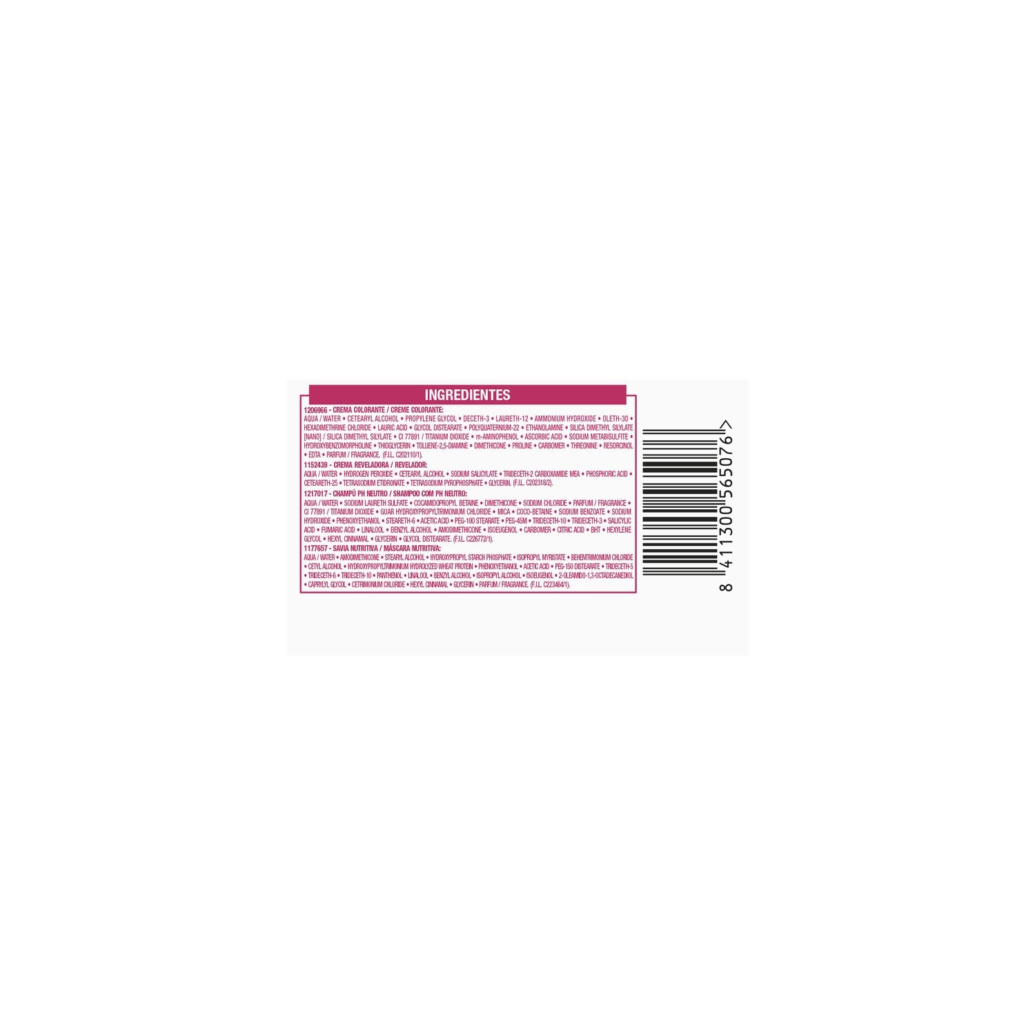 L'Oreal Set Excellence Creme Tint 8 Light Blonde
