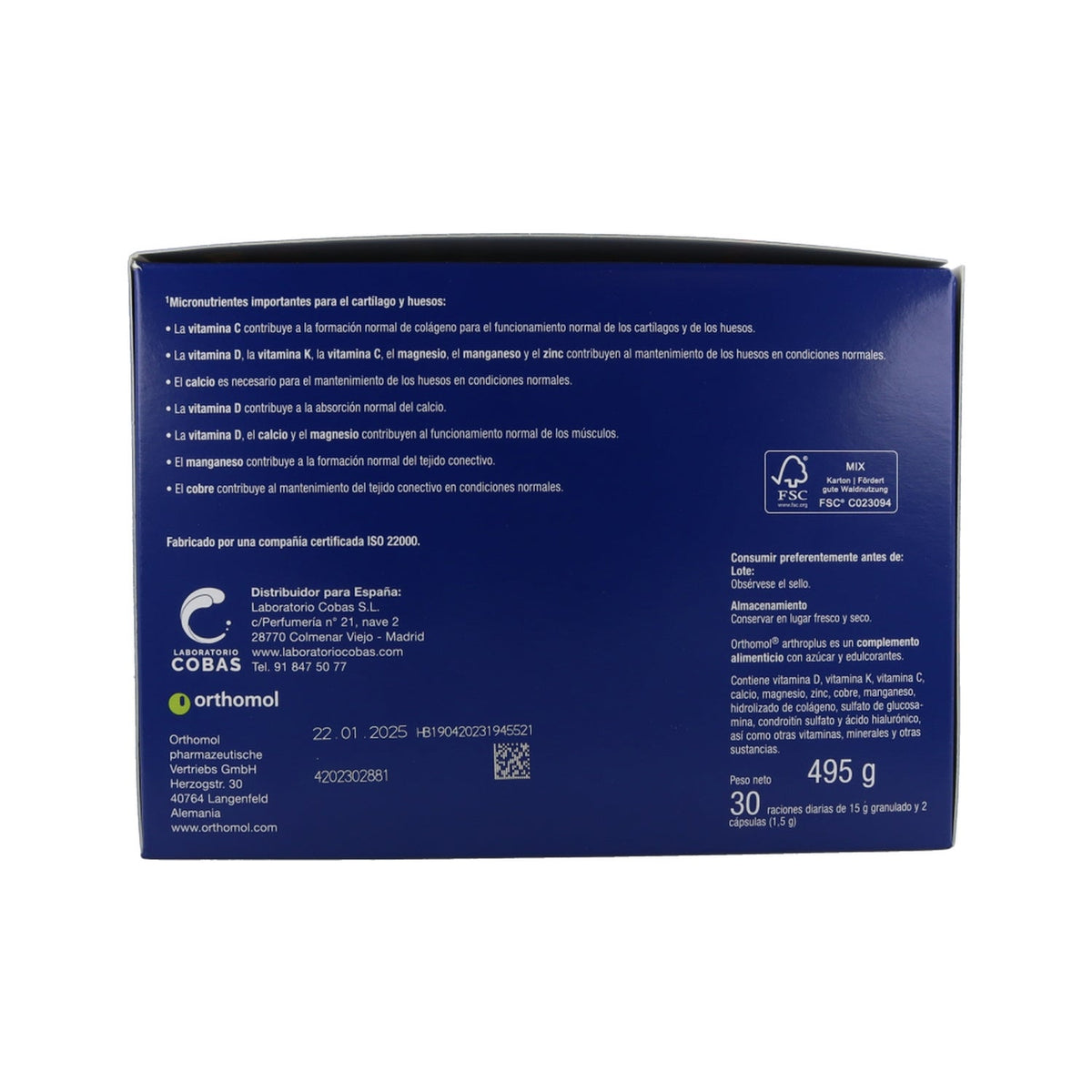 Orthomol Arthro Plus 30 Envelopes