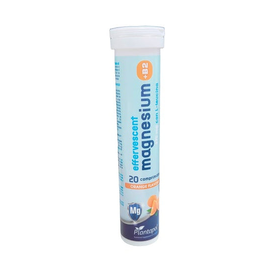 Plantapol Magnesio + Vitamina B2 375 mg L-Leucina 20 caps