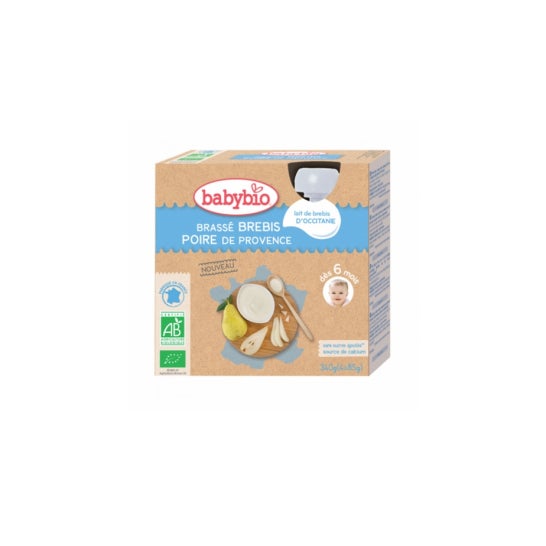 Vitagermine Babybio Puré de Calabaza y Pera