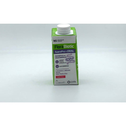 Ns Florabiotic Sueropro+ Oral Fresa 3x200ml