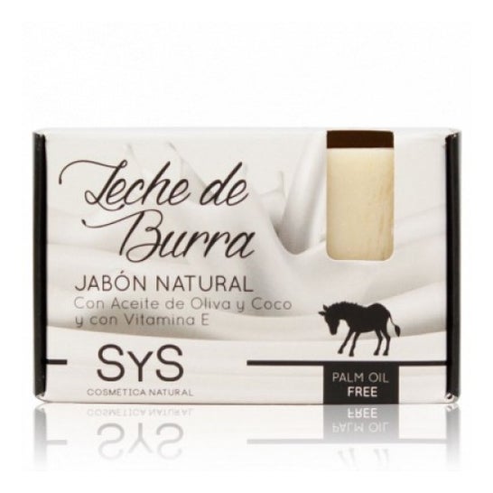 SyS Jabón Natural Premium Leche Burra 100 g