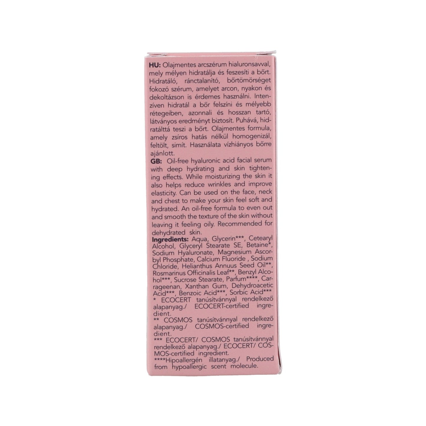 Schüssler Natur Sérum Facial Ácido Hialurónico 30ml