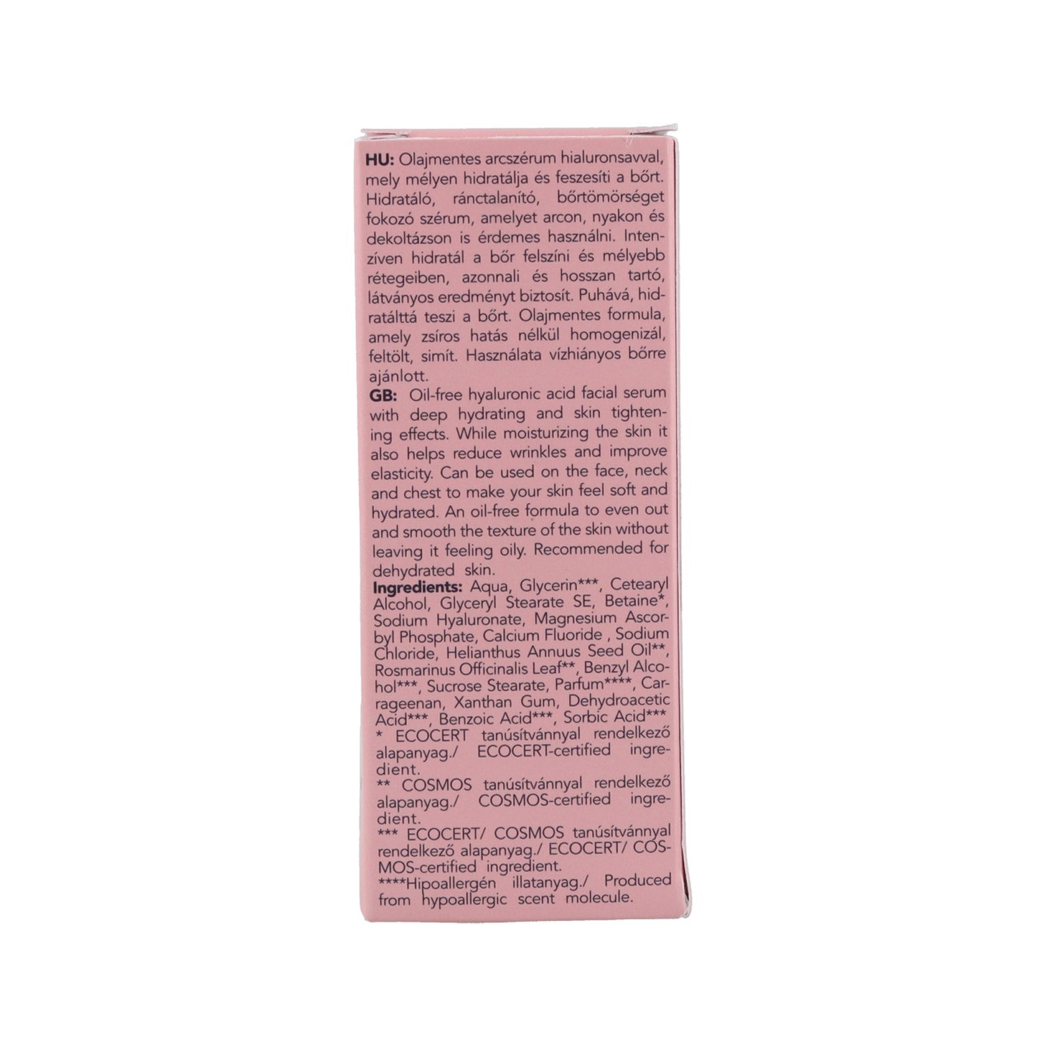 Schüssler Natur Sérum Facial Ácido Hialurónico 30ml