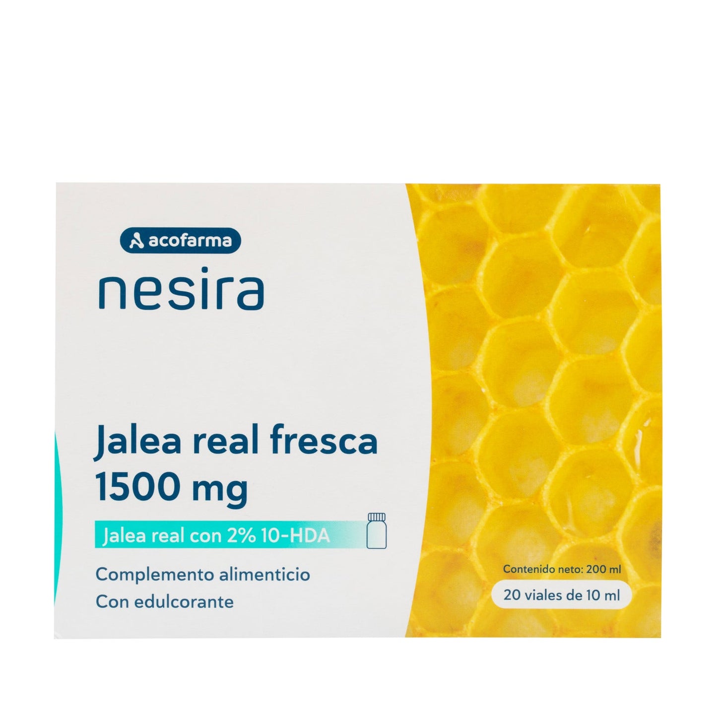 Acofarma Nesira Jalea Real Fresca 1500mg 20 viales
