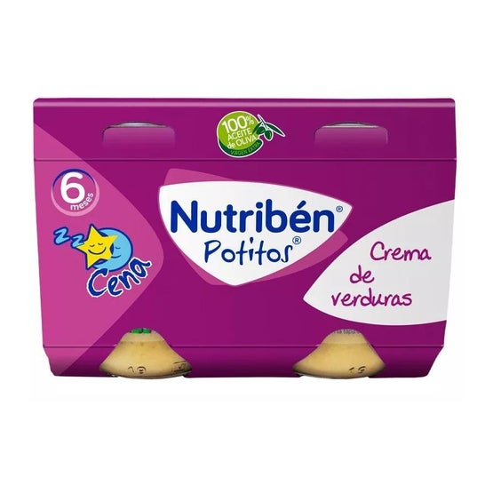Nutriben Potito Duo Crema de Verduras 190g
