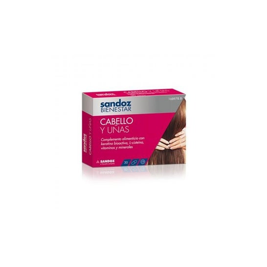 Sandoz Bienestar Cabellos Y Uñas 90 Caps