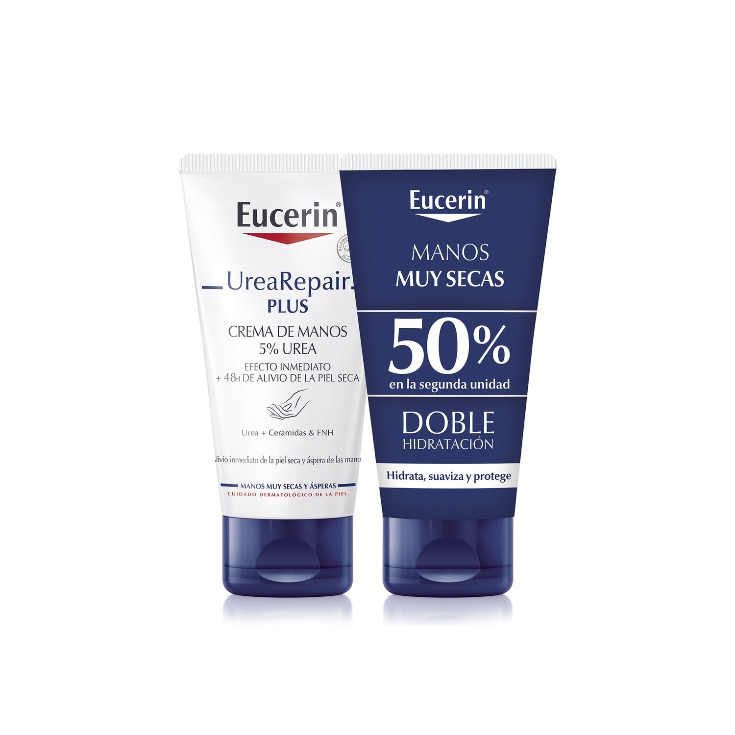 Eucerin Duplo UreaRepair Plus 5%Urea Crema de Manos 2x75ml