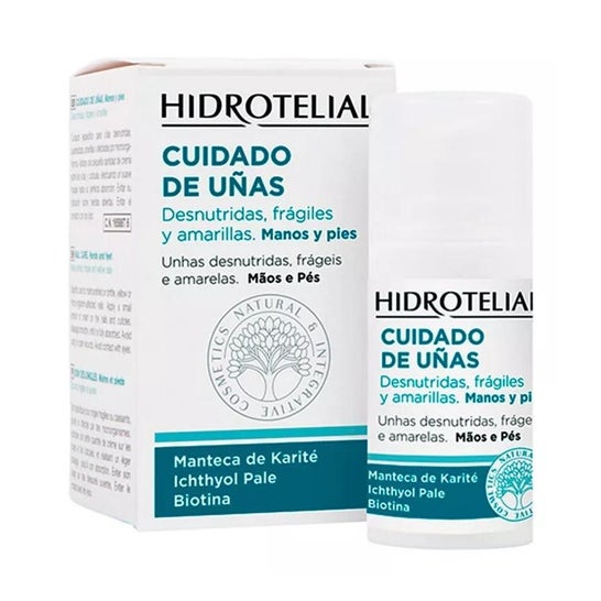 Hidrotelial hidratante cuidado uñas amarillas y desnutridas 15ml