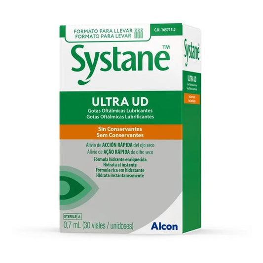 Alcon Systane® Ultra UD Gotas Oftálmicas 30x0,7ml