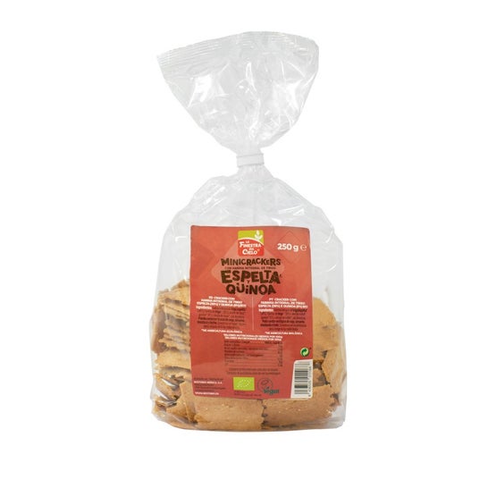 La Finestra Sul Cielo MiniCracker Espelta Trigo Quinoa Bio 250 g