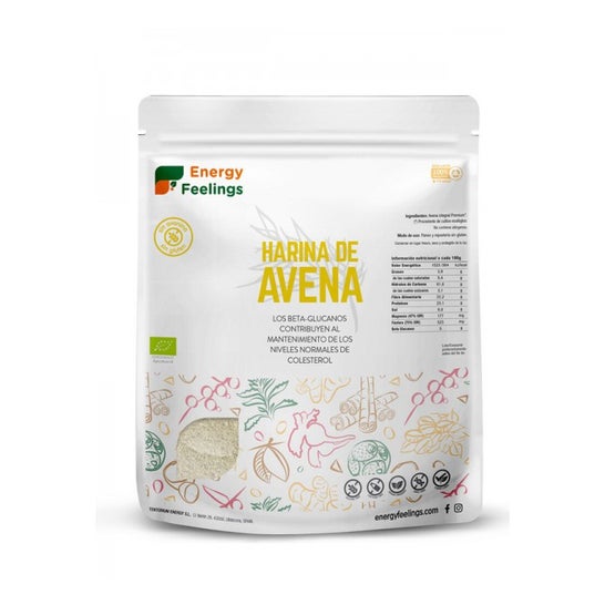 Energy Feelings Harina Avena sin Gluten Xxl Bio 1kg