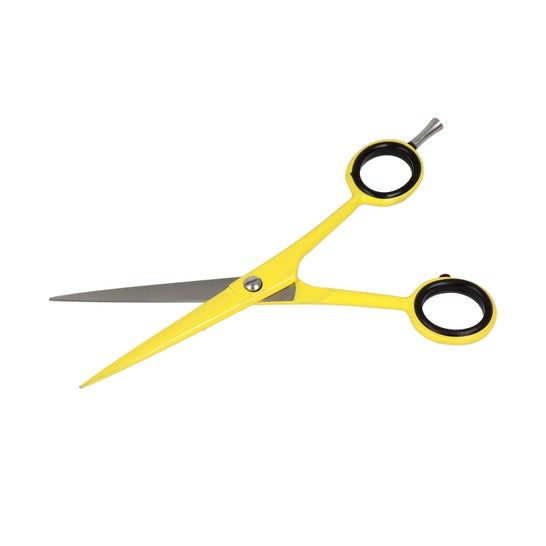 Zenish Tijera Professional Amarillo Neon 6 1 ud