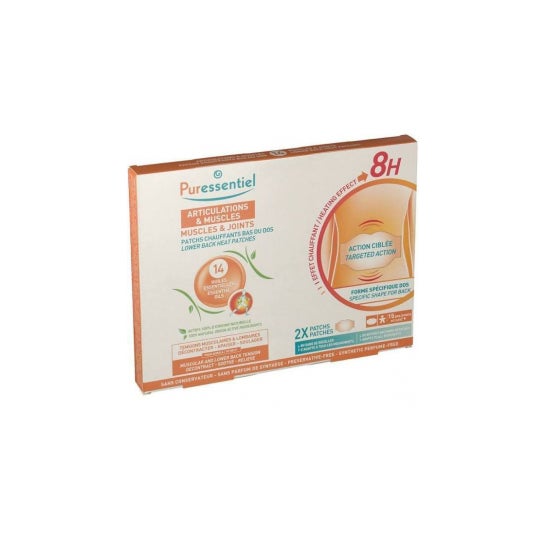 Puressentiel articulación parche dúo dúo espalda baja lumbar