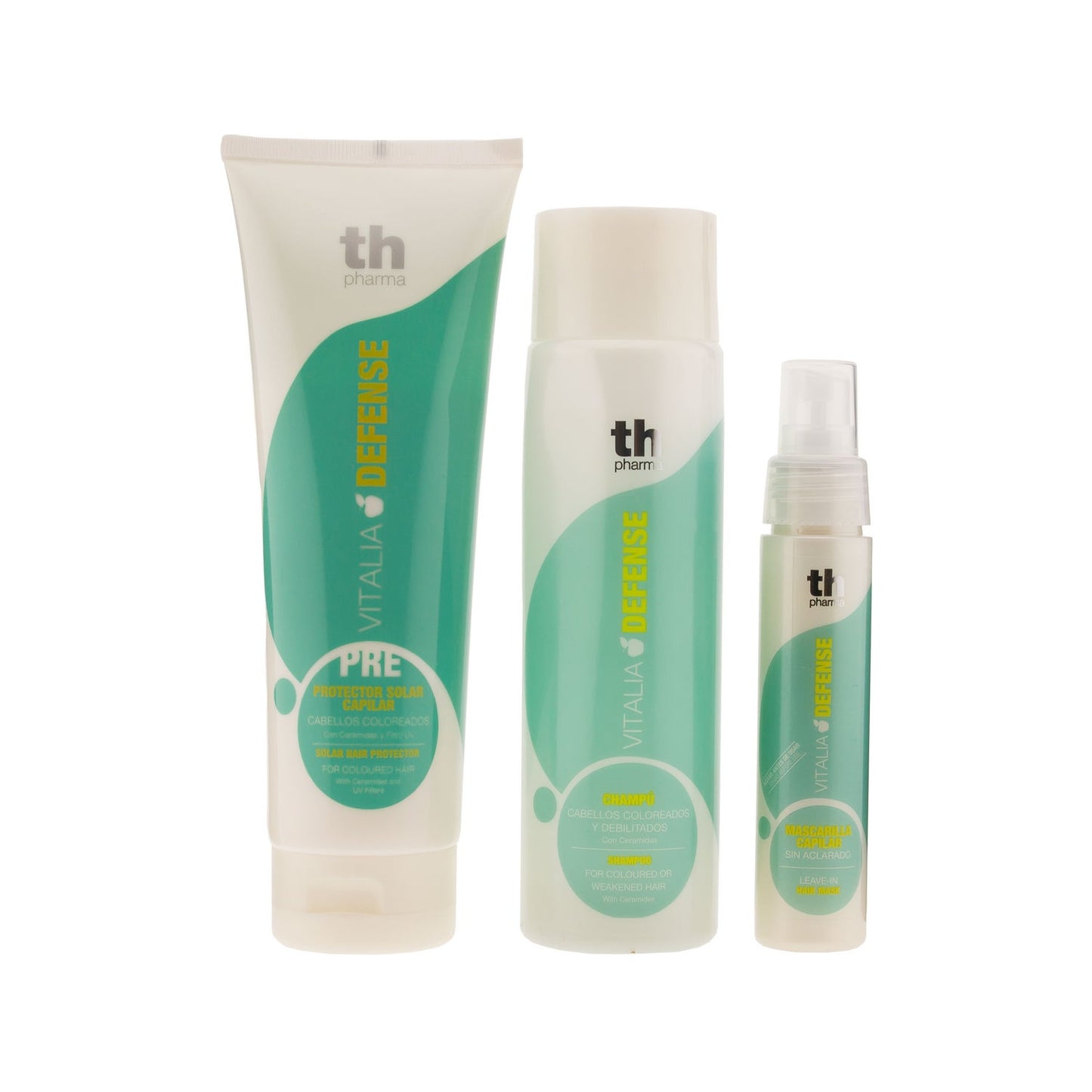Th Pharma Tratamiento Solar Capilar Crema 250ml + Champú 300ml + Spray 60ml