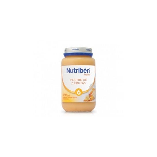 Nutribén® potito® postre de 6 frutas 250g