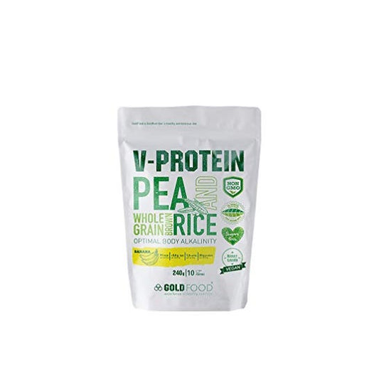 Gold Nutrition V Protein Plátano 240 g