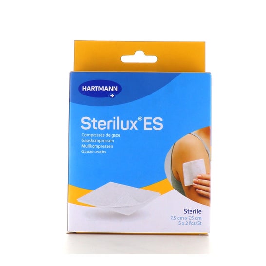 Sterilux Compresa 7,5x7,5 5x2 uds