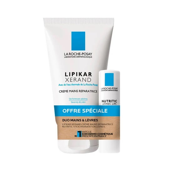 La Roche Posay Pack Lipikar Xerand Crema + Nutritic Labial
